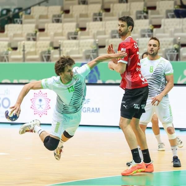 جانب من المباراة