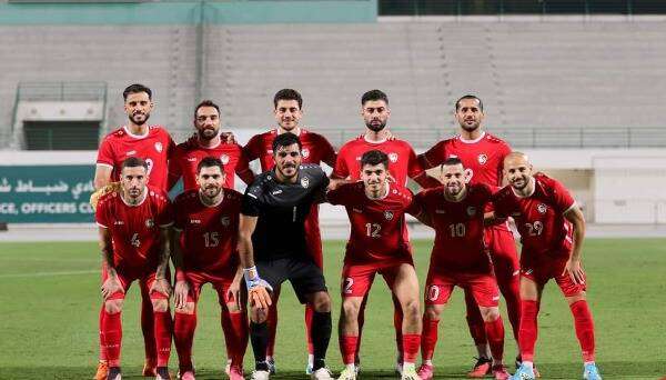 لاعبو منتخب سوريا