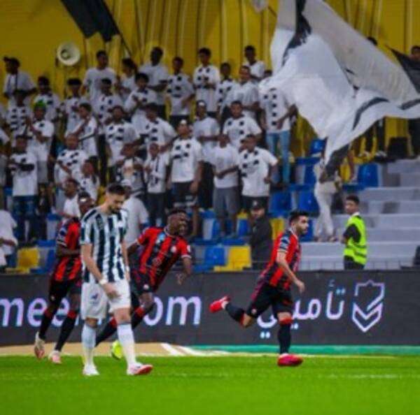 جانب من المباراة