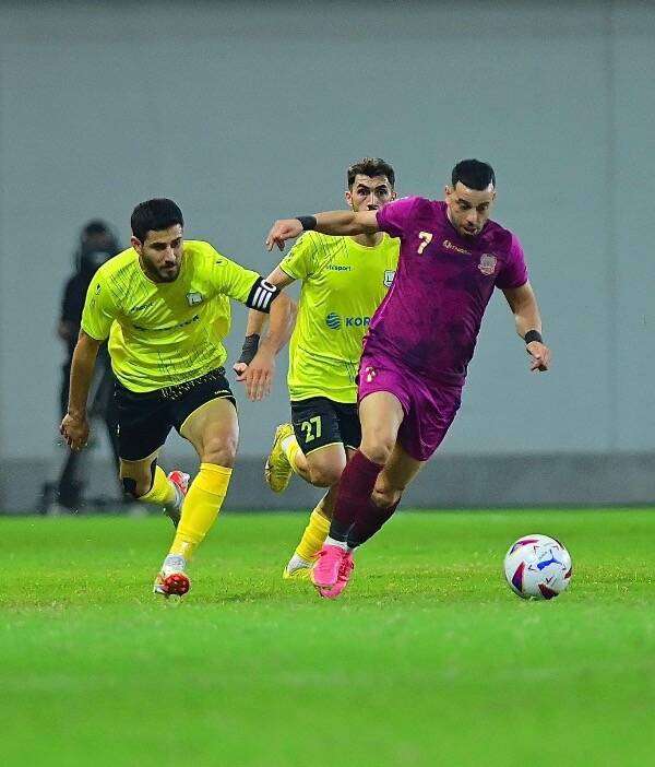 جانب من المباراة