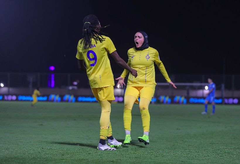 لاعبات النصر