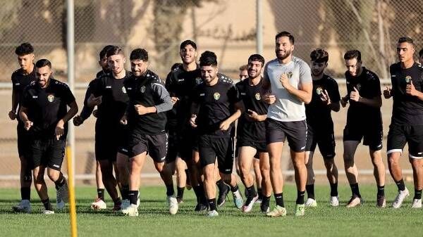 من تدريبات منتخب الأردن
