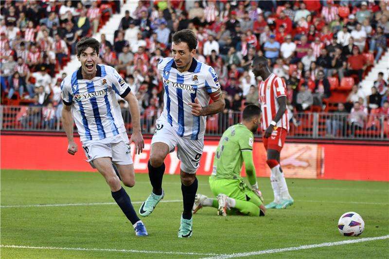 جانب من المباراة