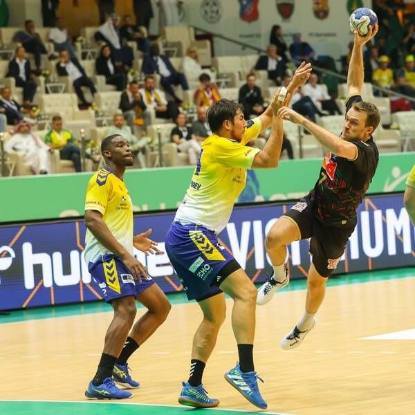 جانب من المباراة