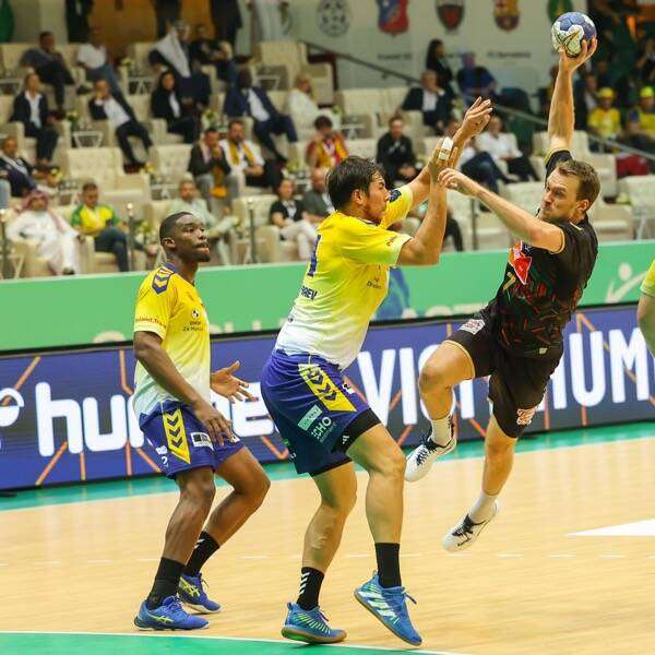 جانب من المباراة