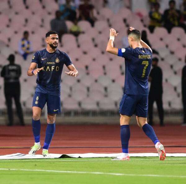 جانب من المبارة