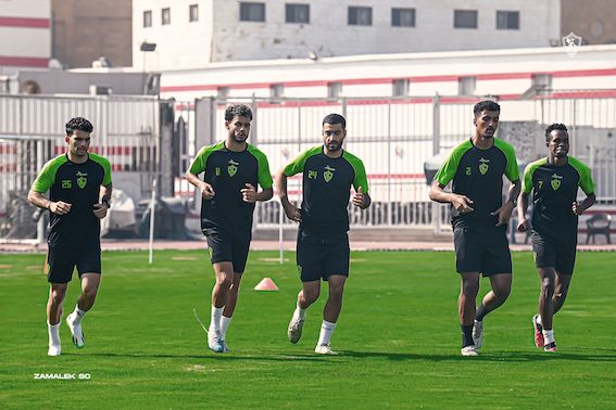 لاعبو الزمالك