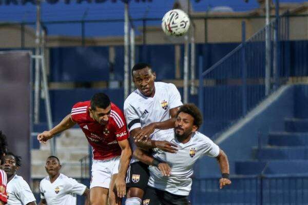 من لقاء الاهلي والجونة