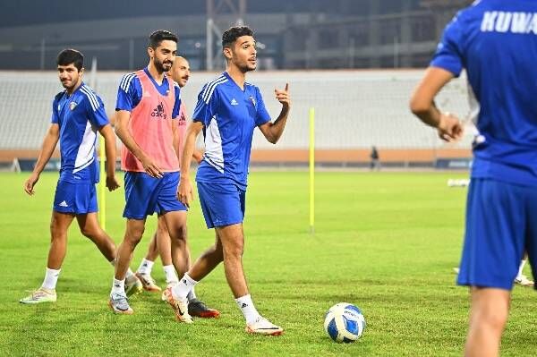 لاعبو منتخب الكويت