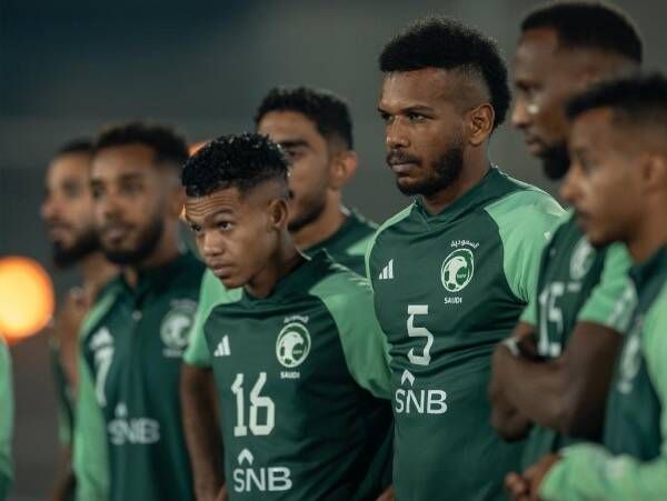 من تدريبات المنتخب السعودي