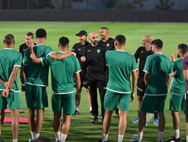 من مران منتخب المغرب