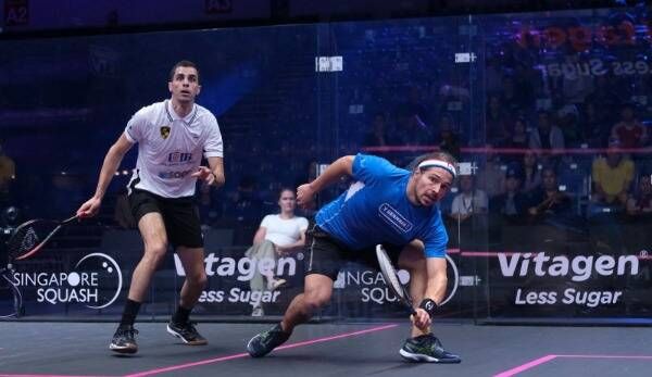 من منافسات البطولة