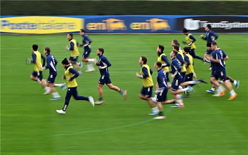 لاعبو المنتخب الايطالي