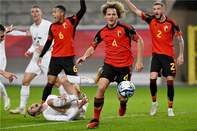 جانب من المباراة