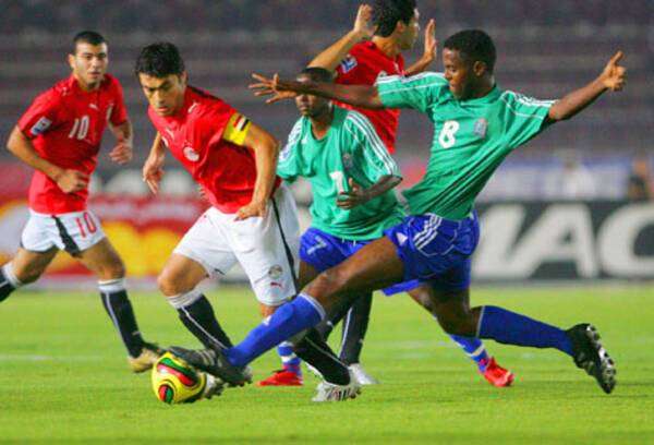 من مباراة سابقة بين المنتخبين