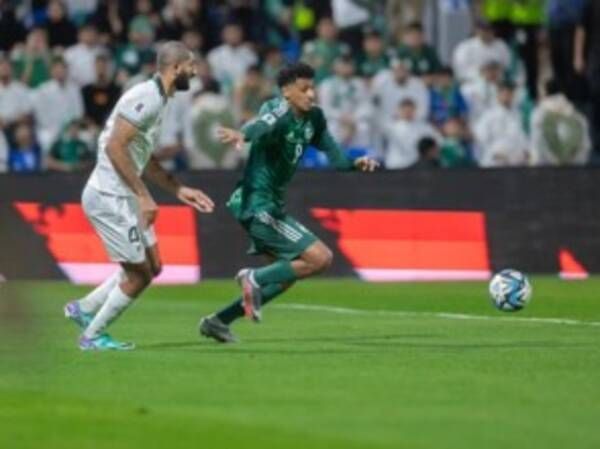 جانب من المباراة