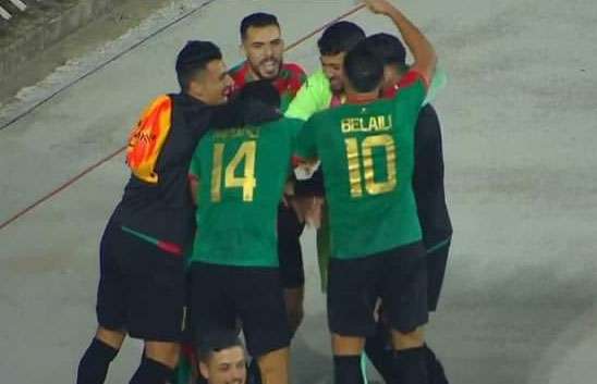 فرحة لاعبي مولودية الجزائر