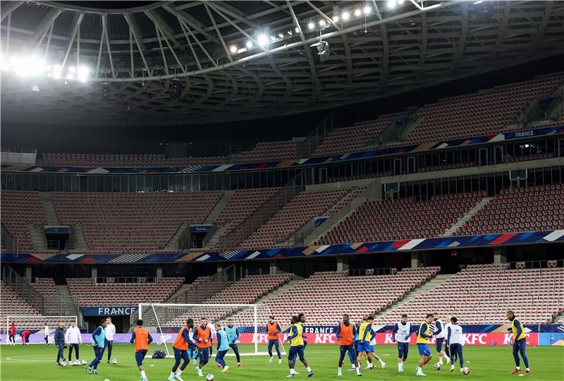 من تدريبات المنتخب