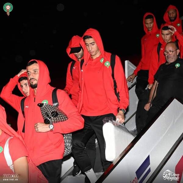 بعثة المنتخب المغربي