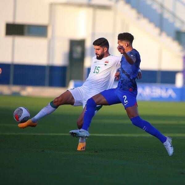 جانب من المباراة