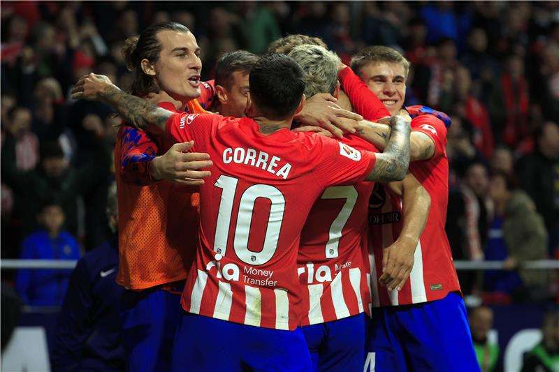 لاعبو أتلتيكو مدريد