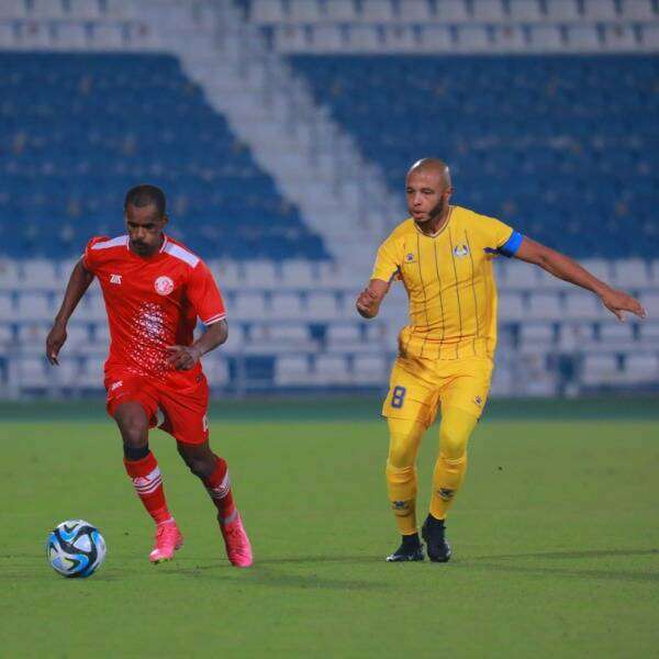 جانب من المباراة