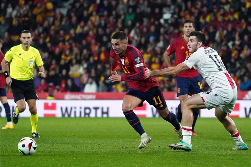 جانب من المباراة