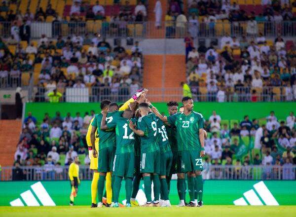 لاعبو منتخب السعودية