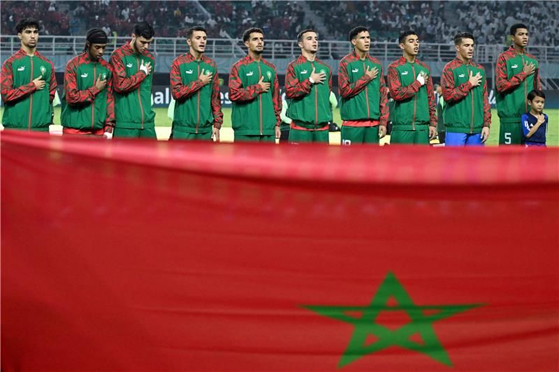 لاعبو منتخب المغرب