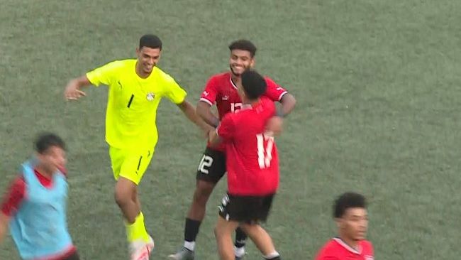 لاعبو منتخب مصر