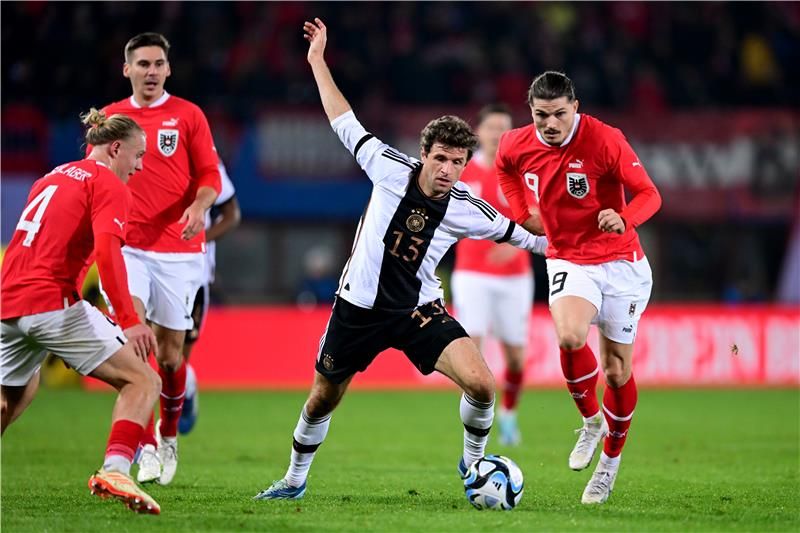 جانب من المباراة