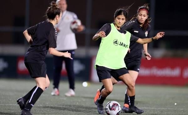 من تدريبات منتخب الأردن