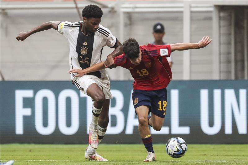 جانب من المباراة