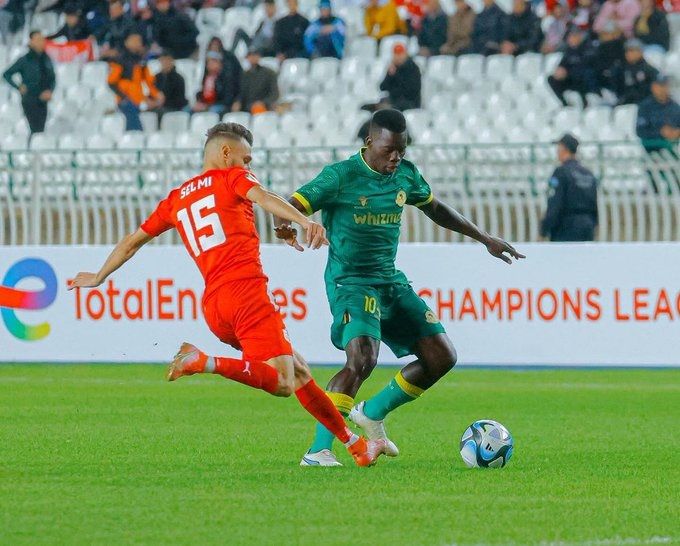 جانب من المباراة