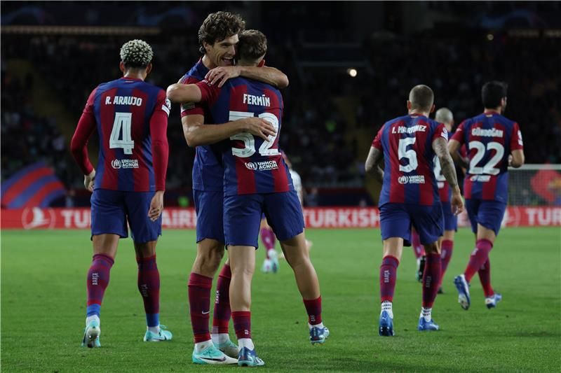 لاعبو برشلونة