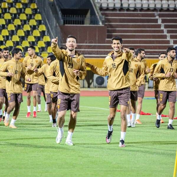 جانب من تدريبات القادسية الاخيرة