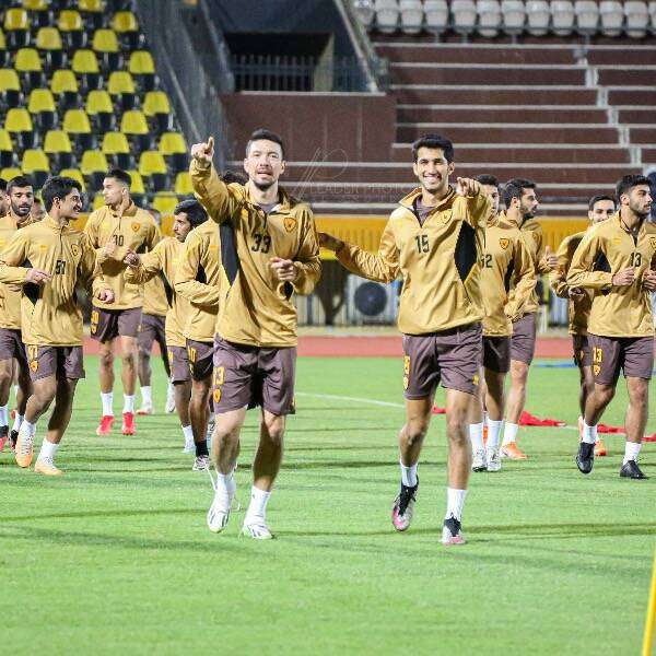 جانب من تدريبات القادسية الاخيرة