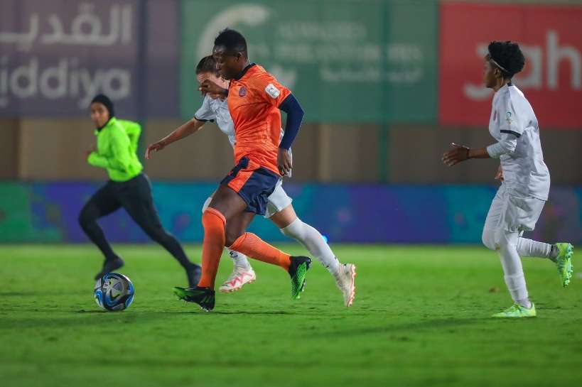 من منافسات كأس الاتحاد السعودي للسيدات