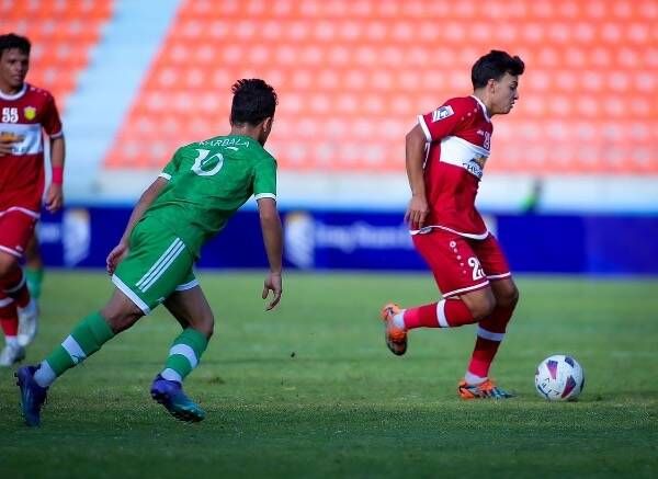 جانب من المباراة