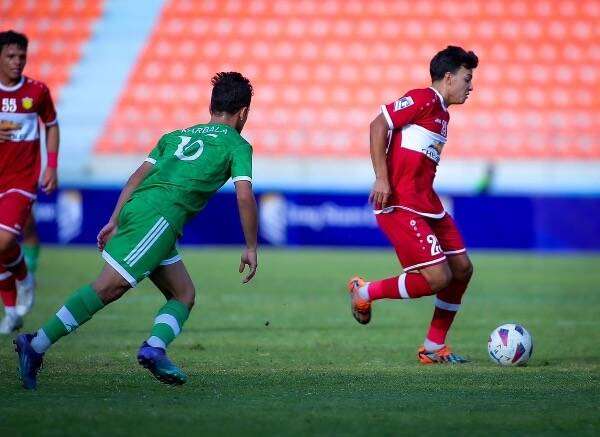 جانب من المباراة