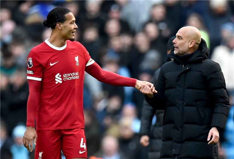 فان دايك وجوارديولا