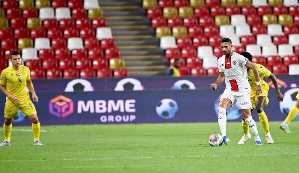 جانب من المباراة