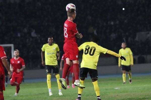 جانب من المباراة