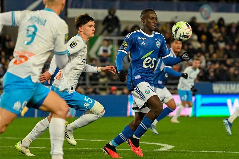 جانب من المباراة