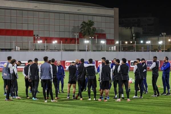 من تدريبات الأهلي