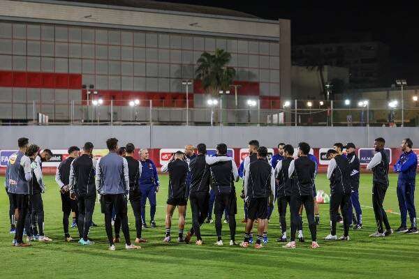 من تدريبات الأهلي