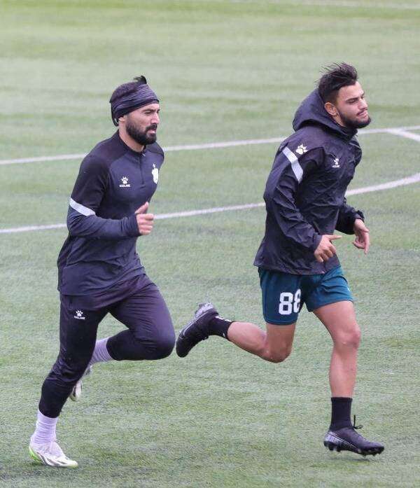 من تدريبات الفريق