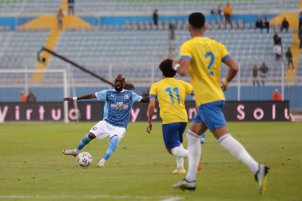 جانب من المباراة