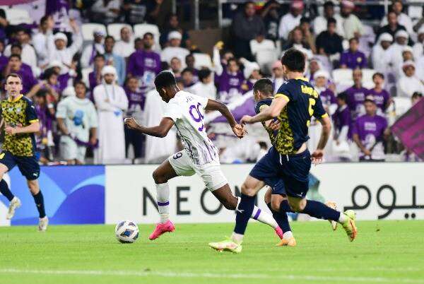 جانب من المباراة