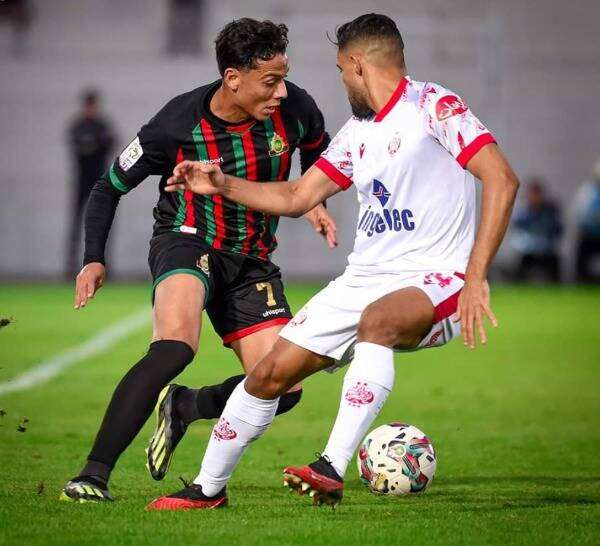 جانب من المباراة